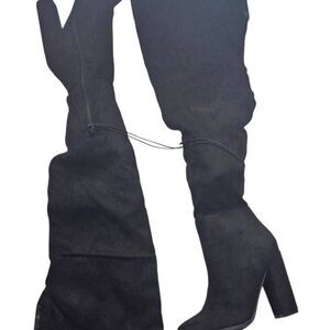 LADIES SUEDE THIGH HI BOOTS. NWT